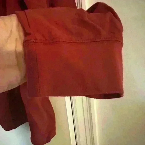 LL Bean Shirt Mens XL Red Turtleneck Long Sleeve Traditional Fit Basic Solid. - Picture 3 of 7